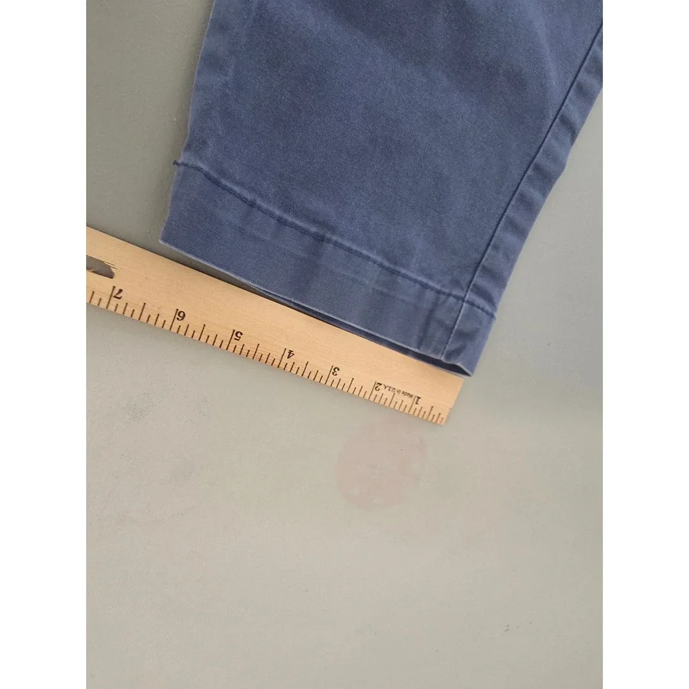 Banana Republic Mason Chino Pants Mens 33 X 30 Blue Straight Leg Casual Office
